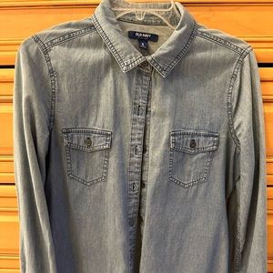 Old Navy chambray button down